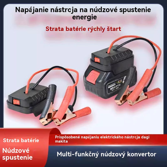 🚗🧰Multifunkčný konvertor skokového spustenia autobatérie【(Dual USB Interface)】 3869125