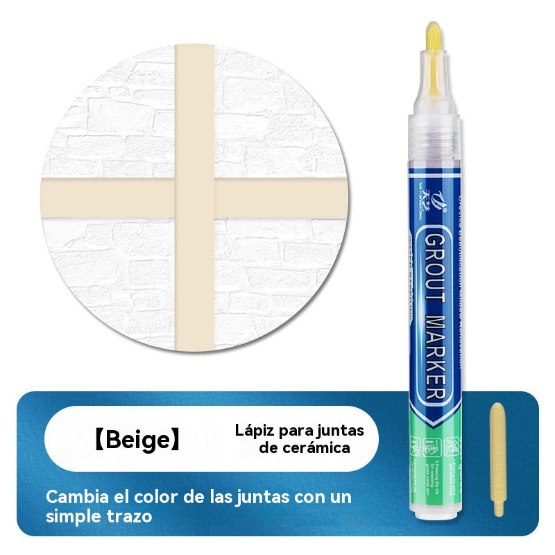 【Compra 1 y llévate 3 gratis】🔥Lápiz para lechada de baldosas de cerámica resistente al moho y al agua