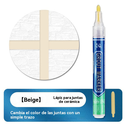【Compra 1 y llévate 3 gratis】🔥Lápiz para lechada de baldosas de cerámica resistente al moho y al agua