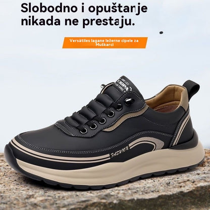 【39-45】Vodootporne i na mrlje otporne kožne tenisice s mekim, udobnim potplatima.