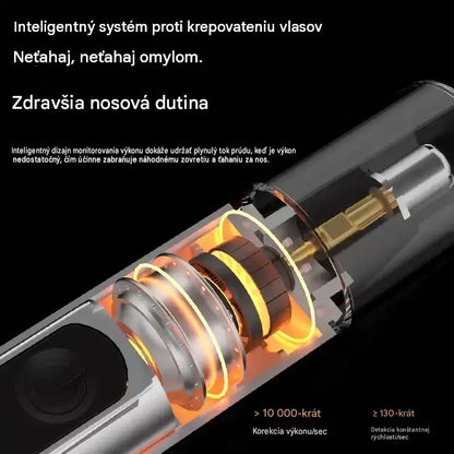 Profesionálny zastrihávač nosa a uší s LED displejom, bezbolestné cestovné darčeky