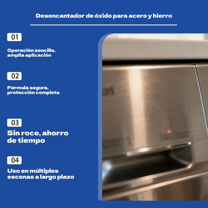 🔥Nueva versión actualizada 2026💥 Solución para eliminar el óxido del acero