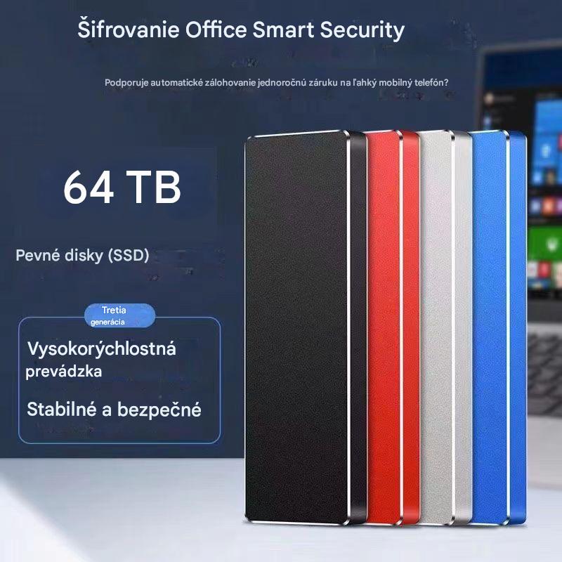 🎉【🔥Najpredávanejší tovar】Prenosný pevný disk s ultravysokou rýchlosťou 150 MB/s [8 TB]