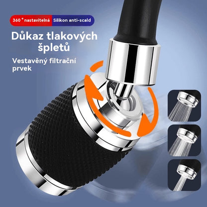 🔥💦 【Kupte jeden, druhý dostanete zdarma】Univerzální kuchyňská baterie s filtrem | Odolná proti stříkající vodě a s posilovačem tlaku vody