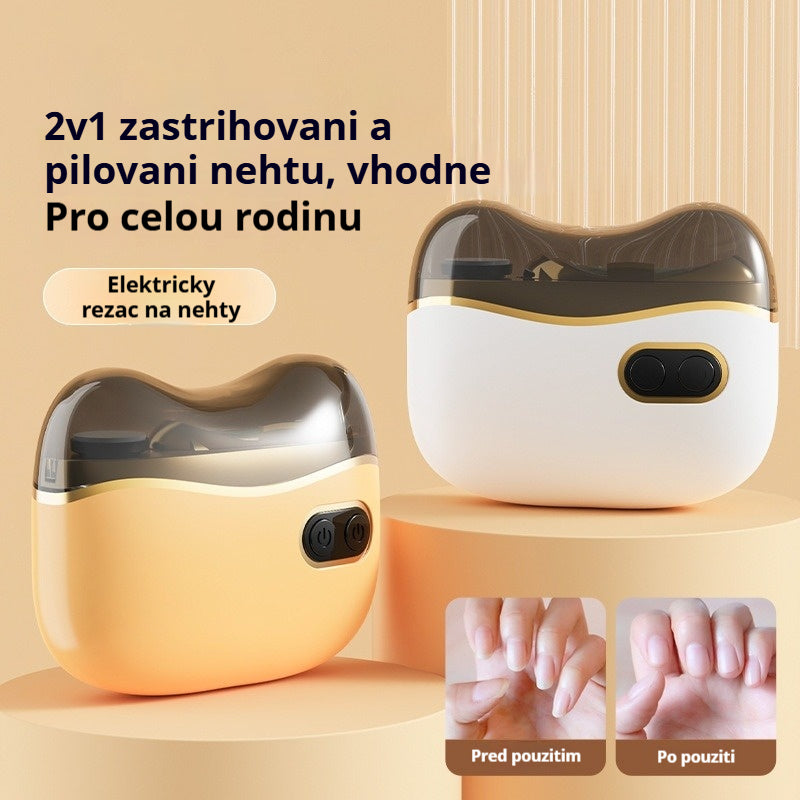 ✂️💅🔥Nový model 2025!🔥 Multifunkčná elektrická brúska + elektrické klieštiky na nechty s ochranou proti zvieraniu