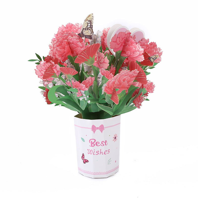 🌼【Kupte 1, získejte 1 zdarma】3D vyskakovací kytice s blahopřáním