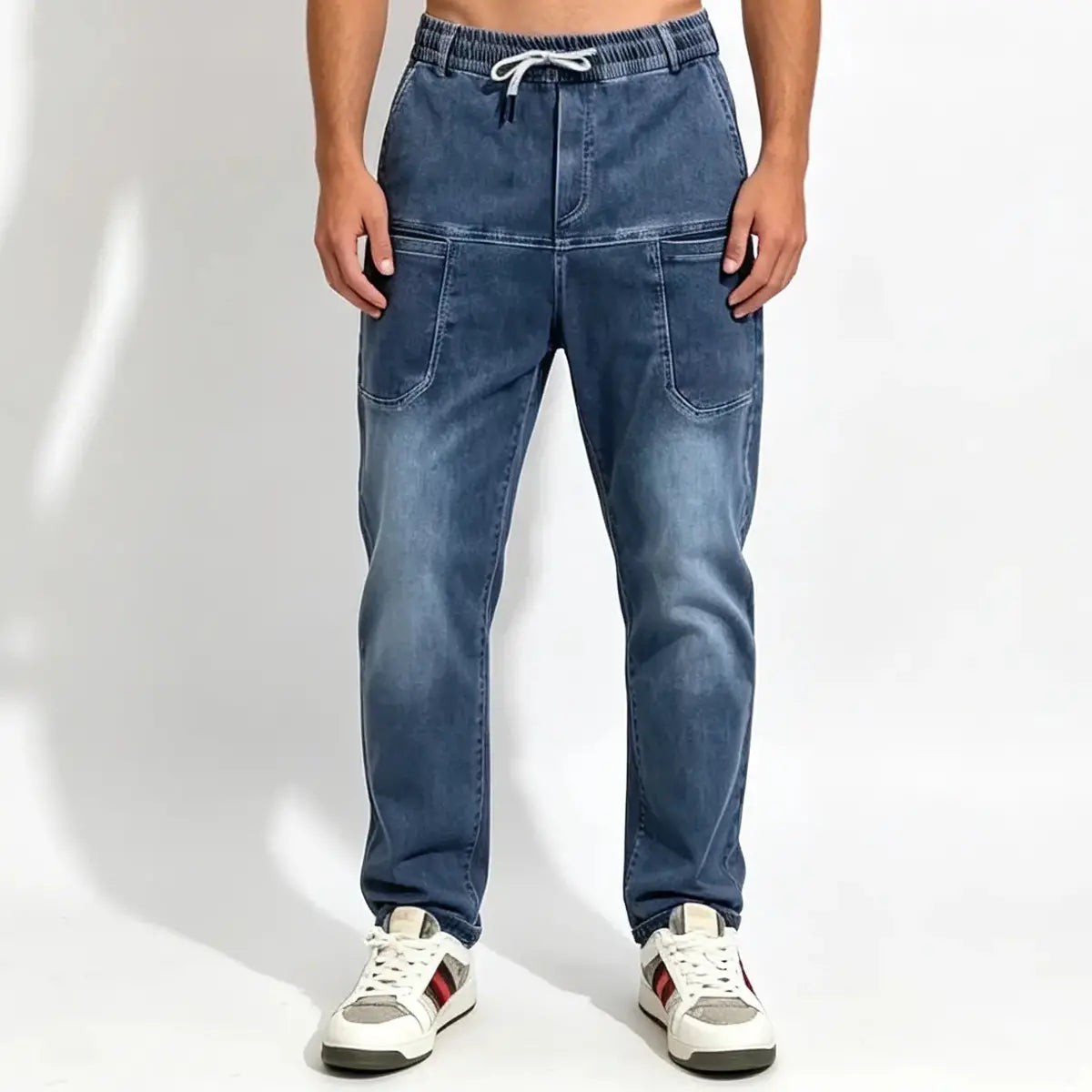 [50% de descuento] [S-5XL] Vaqueros cómodos de alta calidad para hombre en tallas grandes con excelente elasticidad.