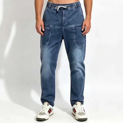 [50% de descuento] [S-5XL] Vaqueros cómodos de alta calidad para hombre en tallas grandes con excelente elasticidad.