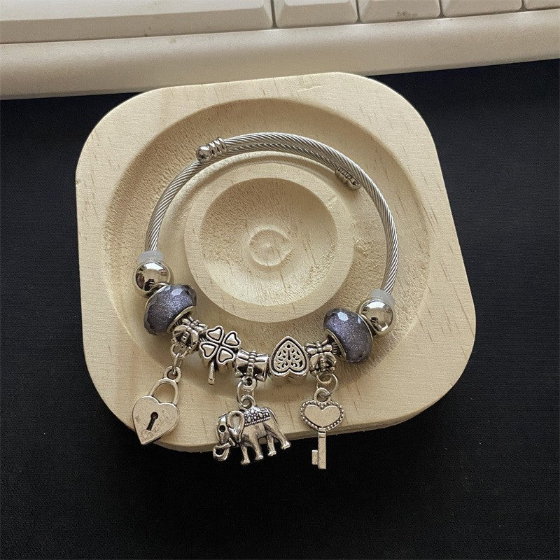 【Oferta por tiempo limitado】 💖✨Pulsera ajustable atrapasueños de plata 925