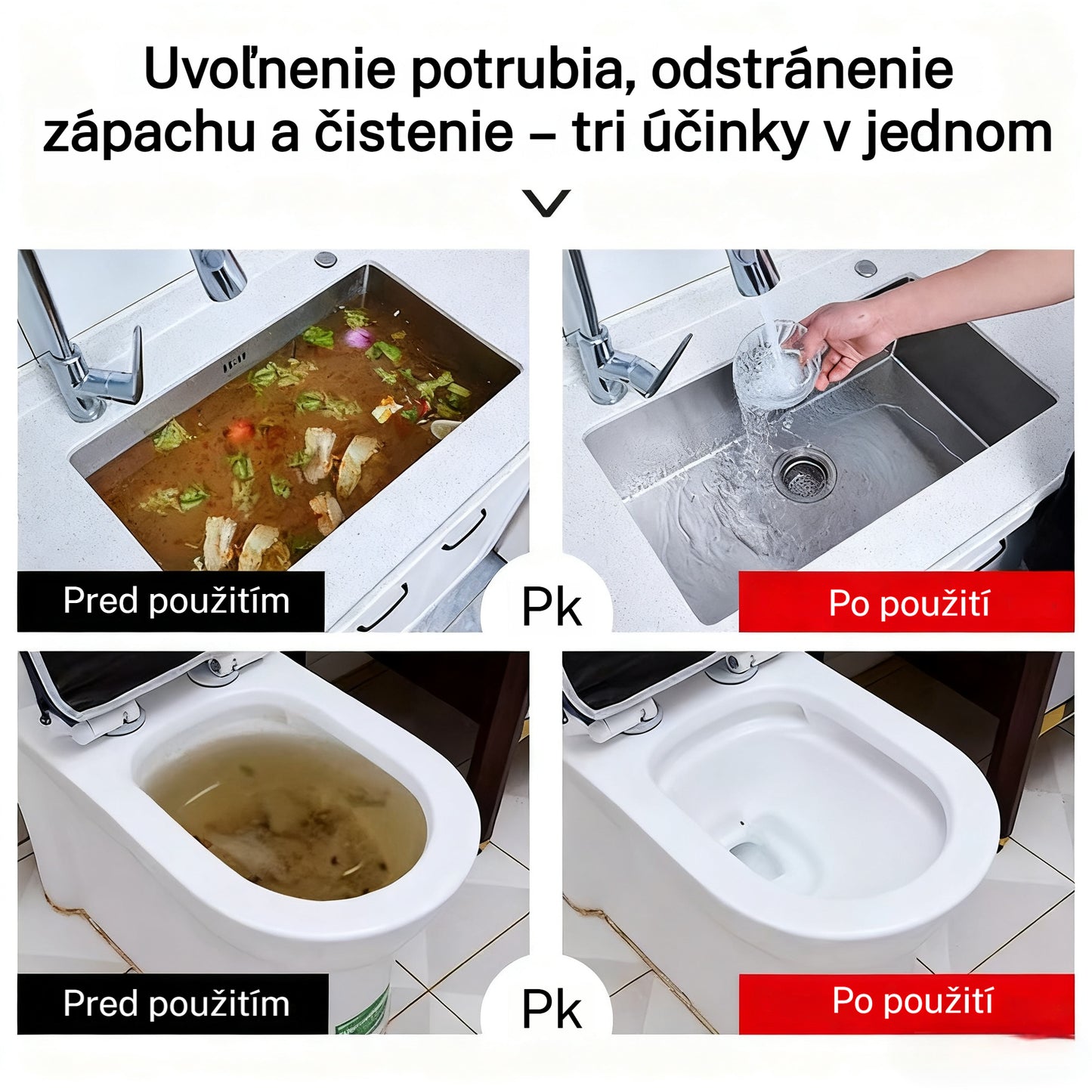 🛁💦【Kúpte 1 a získajte 1 zadarmo】🌟Čistič drezov a odtokov: pena s vysokou hustotou s obsahom extraktov a rozkladných enzýmov.