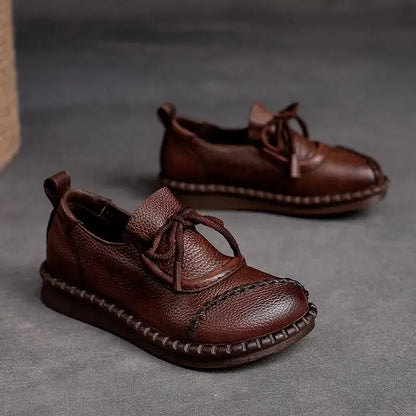 🔥 [Tallas 35–40] Zapatos de mujer de piel suave, hechos a mano y de alta calidad: cómodos y sin rozaduras.