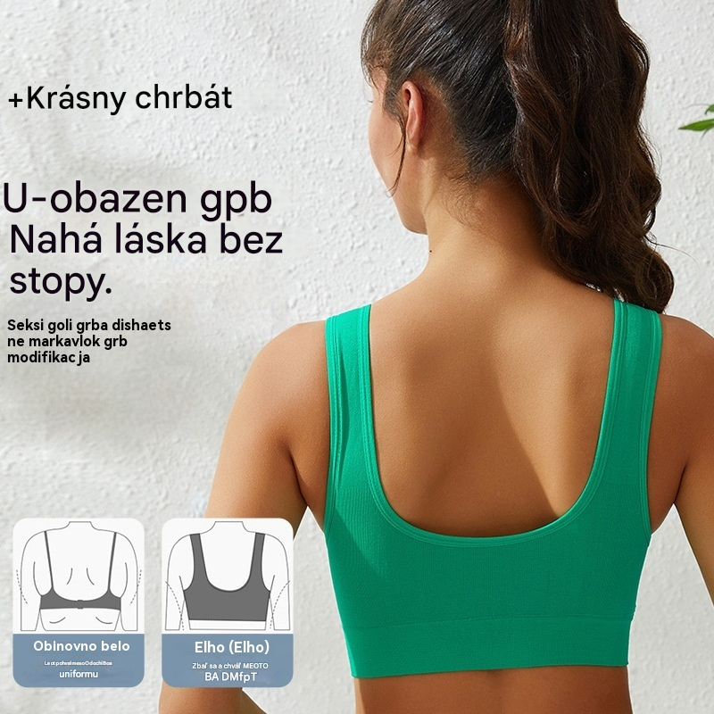 【4 kusy】【S-5XL】Sexi push-up podprsenka bez kostíc pre väčšie veľkosti