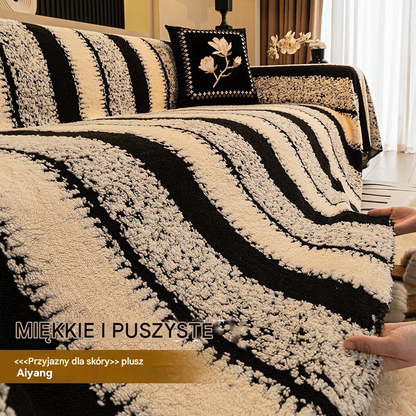 🛋️Specjalna oferta świąteczna dla rannych ptaszków:🎉 Miękka, antypoślizgowa narzuta na sofę z pluszu🍂【180130cm】【180150cm】