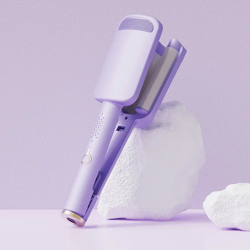 🔥 1 unidad por 33 euros ✨ 🌸 Rizador de pelo de 32 mm: para rizos grandes y con mucho movimiento, 4 niveles de temperatura y tecnología de iones negativos. ¡Consigue un peinado de peluquería en casa! 💇‍♀️