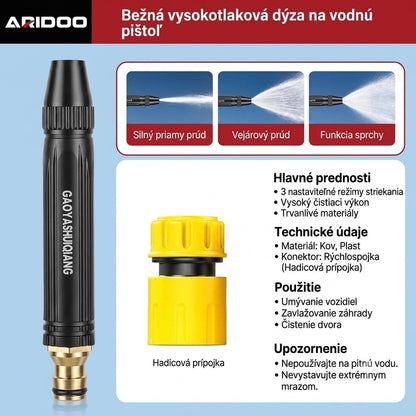 Posledný deň so zľavou 55 %: 【2 sady za 20 eur】Vysokotlaková striekacia pištoľ na domáce použitie