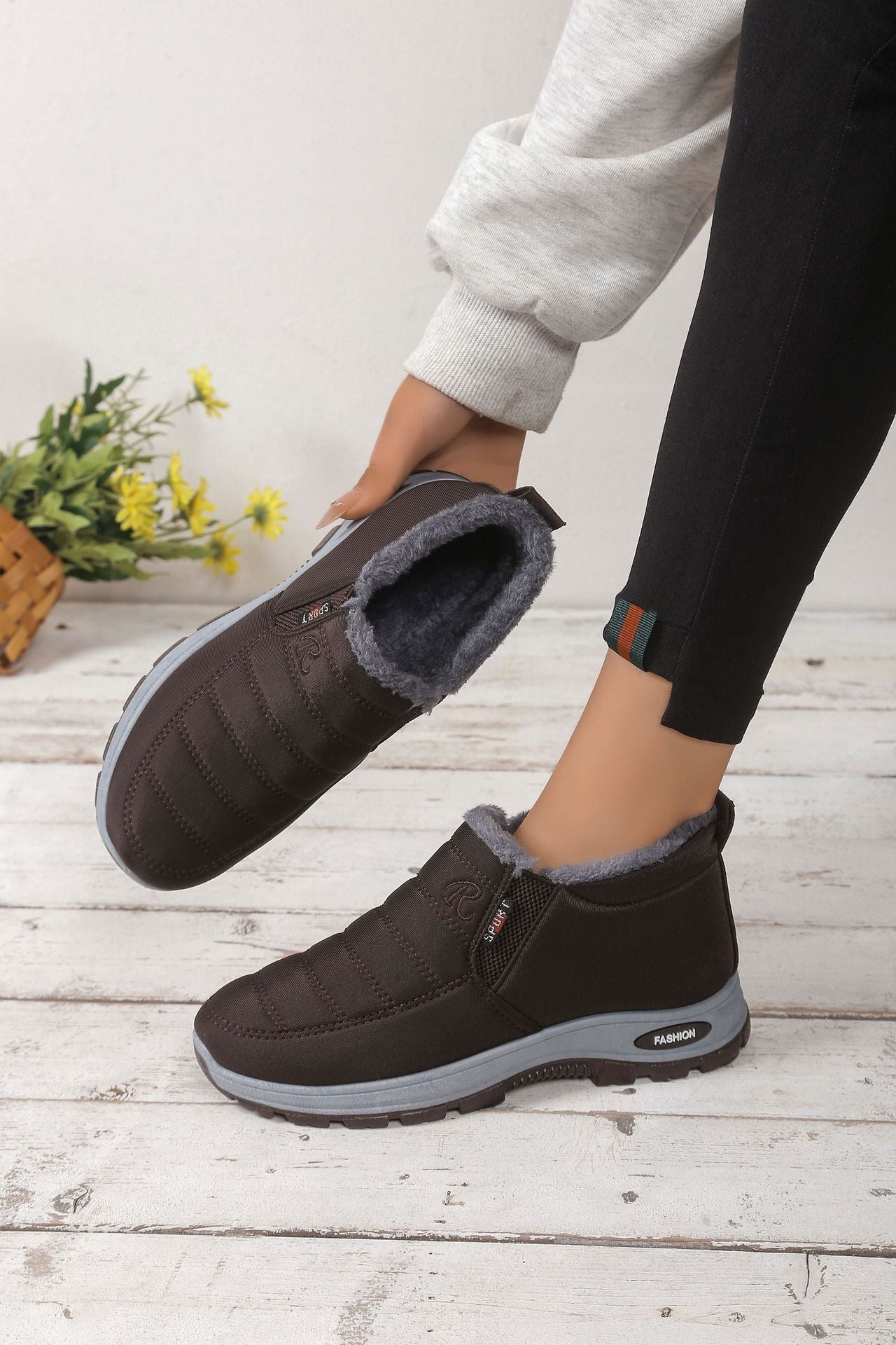 🔥【35-48】Botas Unisex de Invierno con Forro de Felpa, Cálidas, Cómodas y Antideslizantes para el Frío