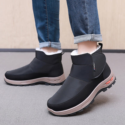 🔥【39-45】👟Pánske zimné topánky vyrobené z čistej bavlny, zamatu a hustej kožušiny.