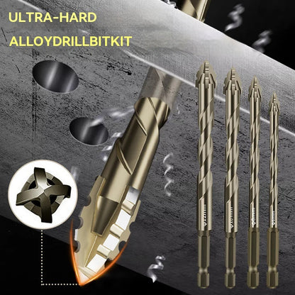 🔥Vruća ponuda 2026🔥 Set ekscentričnih svrdala s 4 žljeba za teške uvjete rada