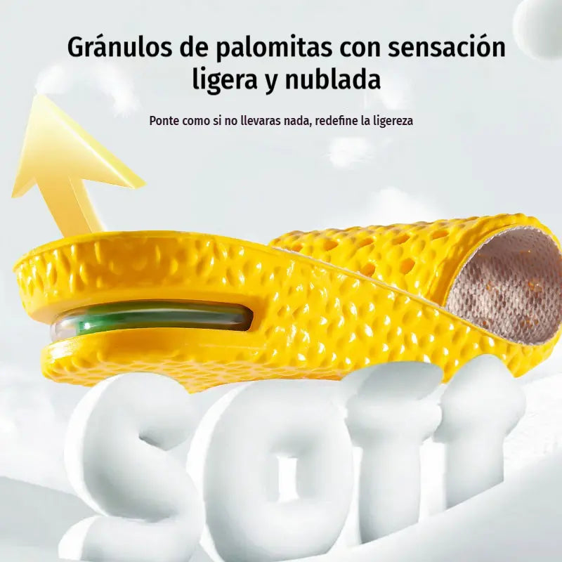 💥【Compra uno y llévate otro gratis】2 pares por 28 euros 👟Plantillas cómodas con cojín de aire y efecto de aumento de estatura 📈