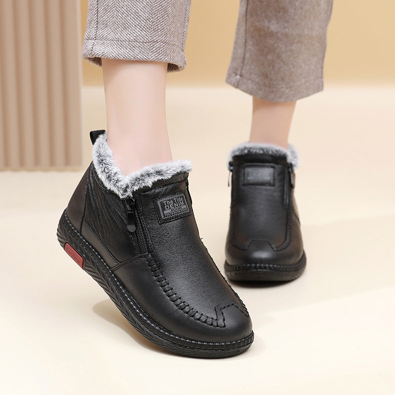 🔥🔥【35-41】2025 jesenné a zimné nové módne dámske bavlnené topánky, teplé snehule