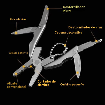 🔥【Compra 1 y llévate 1 gratis】🛠️Mini alicates plegables multifunción