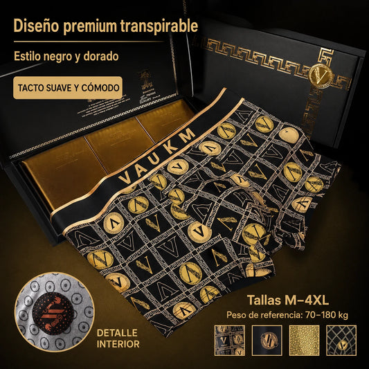 ⏰ Oferta limitada: 🎁 Pack de 4 bóxers antibacterianos 7A para hombre, transpirables.