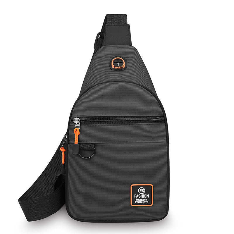 【Compra 1 y llévate otro gratis】2 artículos por 32 €🎒 ✨ Bolso bandolera multibolsillos resistente al agua: almacenamiento organizado, correa ajustable, puerto para auriculares.