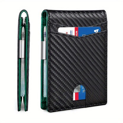 Obavezni muški novčanik 👛 Minimalistički muški novčanik s RFID zaštitom 👨