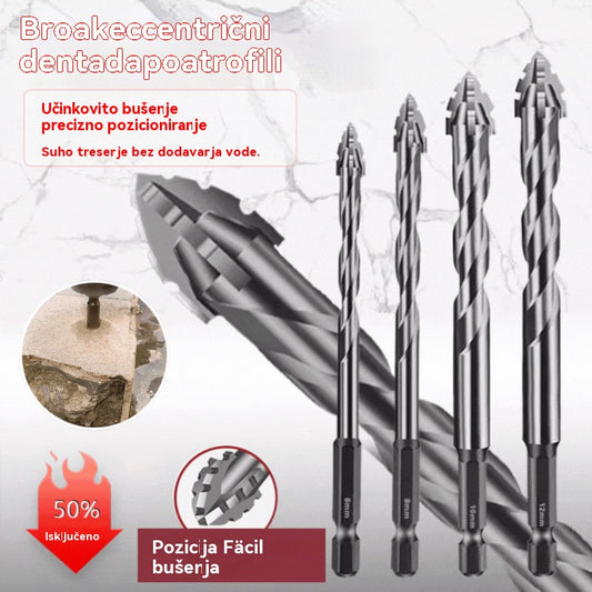 🔥Vruća ponuda 2026🔥 Set ekscentričnih svrdala s 4 žljeba za teške uvjete rada