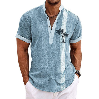 🧢🌴【S-6XL】Pánske ležérne košele 2025 👍 Bavlnený materiál, vhodné na dovolenku aj leto🌞
