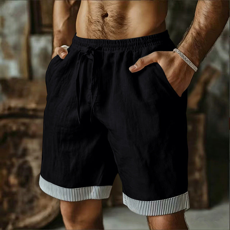【S–3XL】🔥2026  Nuevos pantalones cortos casuales de algodón y lino transpirables, cómodos y frescos al contacto con la piel
