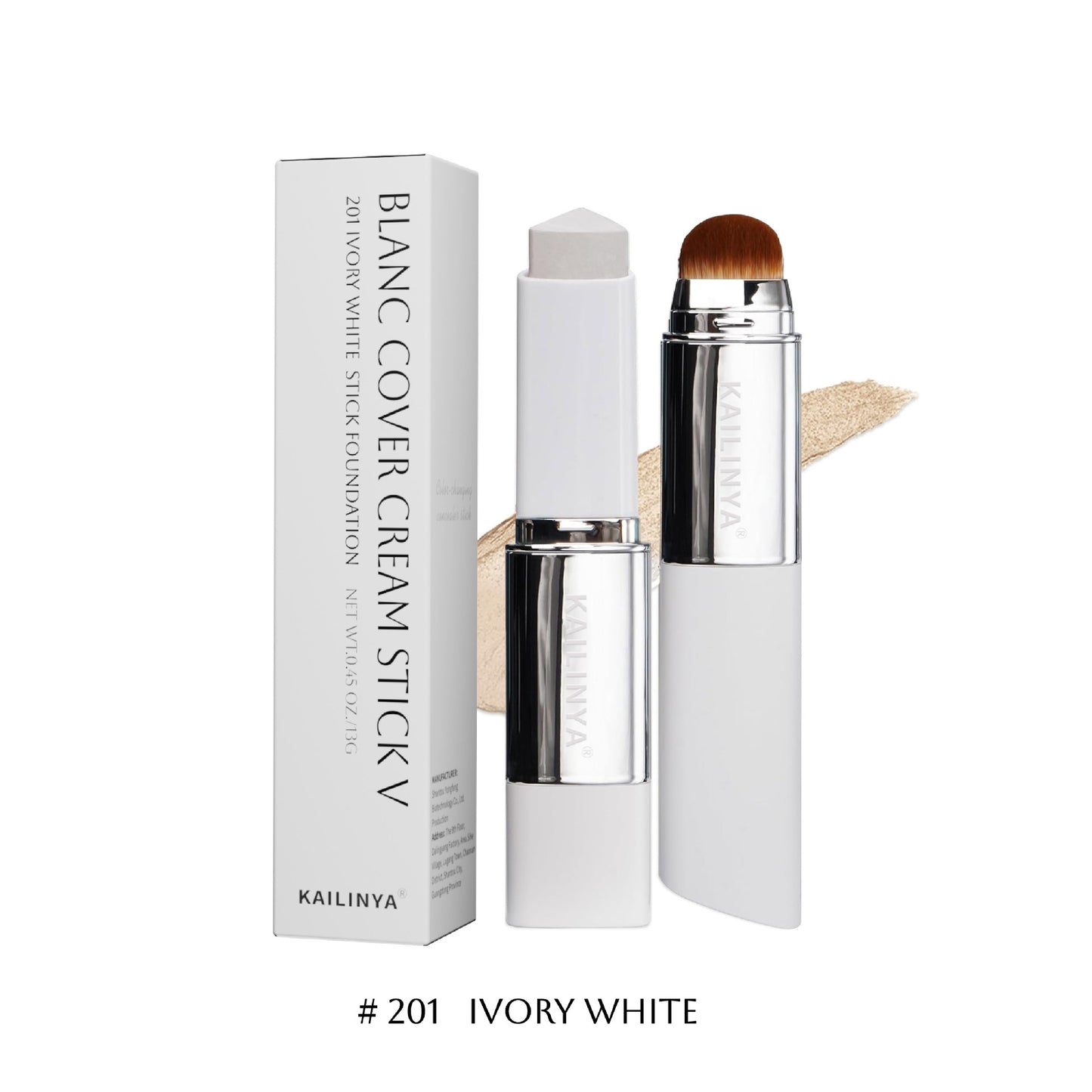 ¡OFERTA 2X1! ⏰🔥 Base de Maquillaje en Barra V White (Efecto Cambio de Color). ¡Consigue un look radiante! 🌟