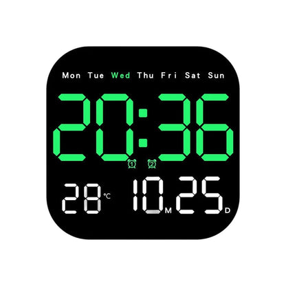 🕰️ ¡Más de 50.000 unidades vendidas! 🛏️ Reloj digital para el hogar y la oficina: ¡despierte suavemente y olvídese de las alarmas molestas! Brillo ajustable, funcionamiento silencioso por la noche. 🌙