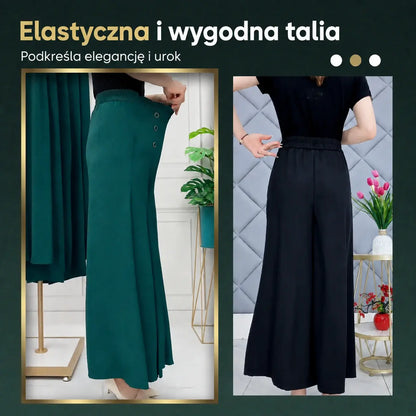 【M–5XL】Szerokie plisowane spodnie – 50% zniżki przez ograniczony czas