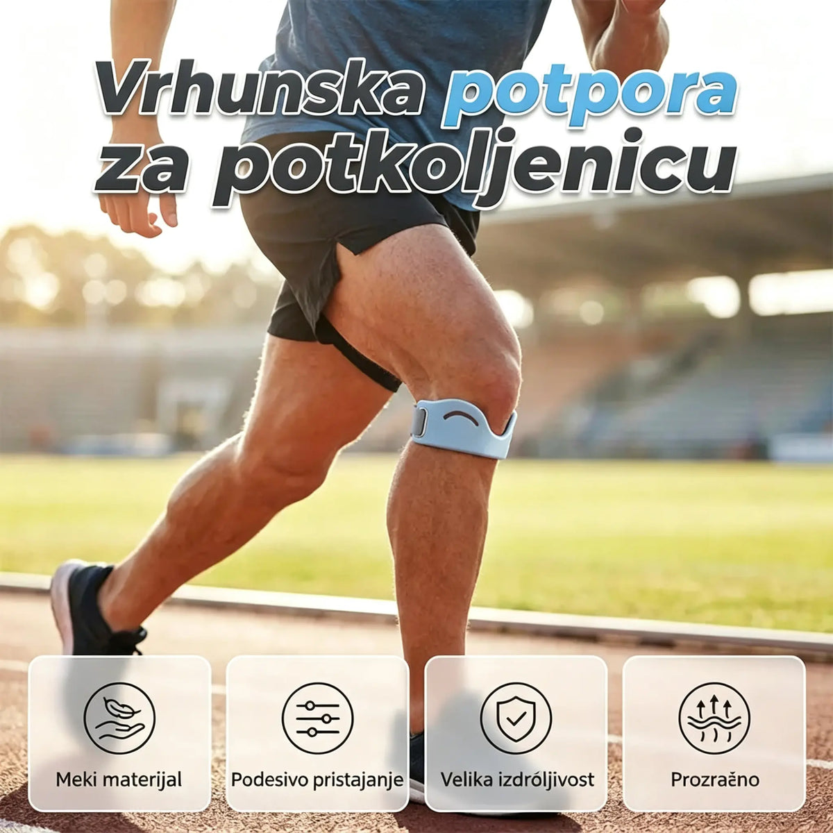 【Kupite jedan par, dobijte jedan gratis】4 za samo 24 eura 🩺 Sportske ortozice za koljena 👉 Vašim koljenima treba vremena za oporavak, a ove ortozice za koljena su dizajnirane za to.