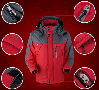 💥【M-5XL】Zimná vetruvzdorná bunda pre mužov a ženy – teplá, nepremokavá a štýlová