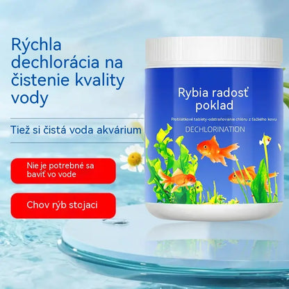 🐟【300 tabliet】💧 Šumivé tablety na čistenie vody v akváriu a jazierku 🔥