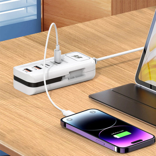 ⚡ USB produžni kabel i zaštita od prenapona | Posebna ponuda za kraj godine, 50% popusta | Smart Hub s 4 priključka, brzo punjenje za 30 minuta, sa zaštitom od prenapona | Organizirajte svoje računalo i putnu opremu 🎄✨