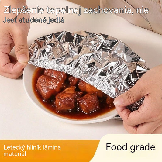 🔥🔥【50/100 kusov】🍎🔥 Viečko z hliníkovej fólie potravinárskej kvality
