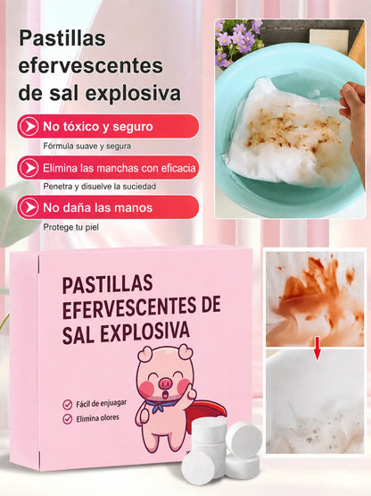 🎁【Nueva fórmula japonesa】Quitamanchas universal para ropa blanca y manchas difíciles