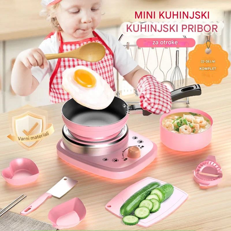 🎁【Najboljše darilo za otroke】🍳 Mini kuhinjske igrače za otroke