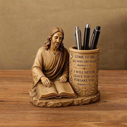 📜 ✏️Novo držalo za biblijska peresa, ročno izdelan okras iz smole, vintage dekoracija