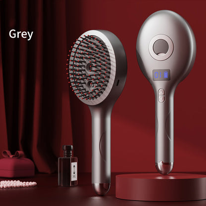 💆‍♀️ Peine de masaje con spray para cuero cabelludo, cepillo de vibración para peinado y cuidado del cabello en casa