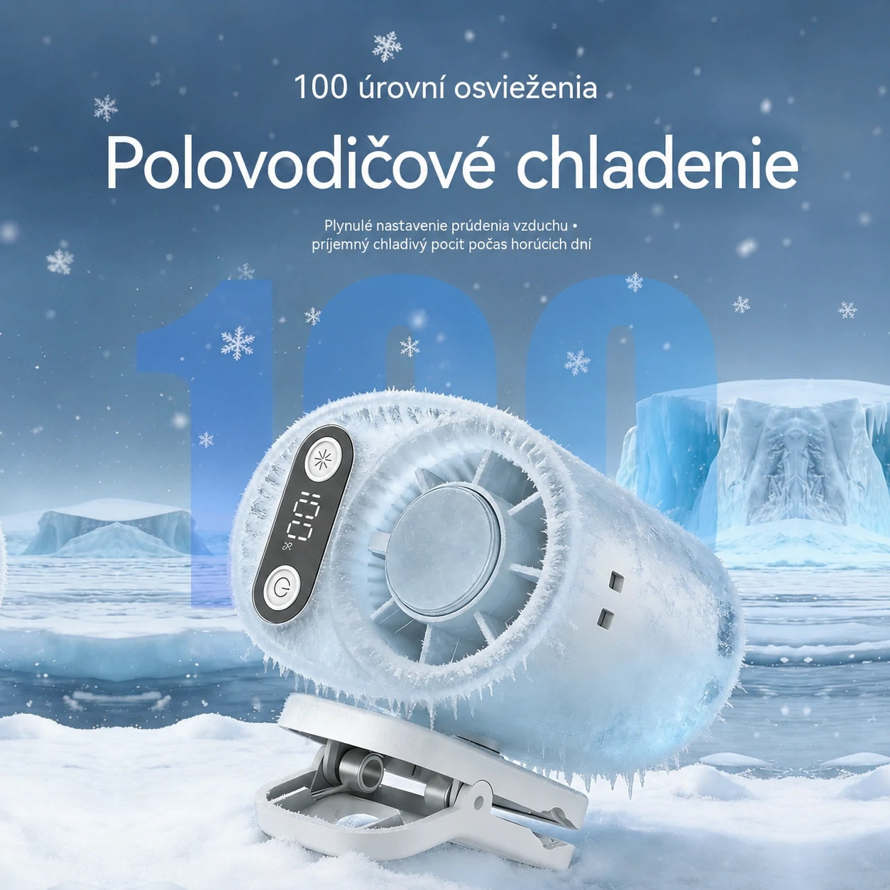 ✨Prenosný turbo ventilátor na chladenie auta