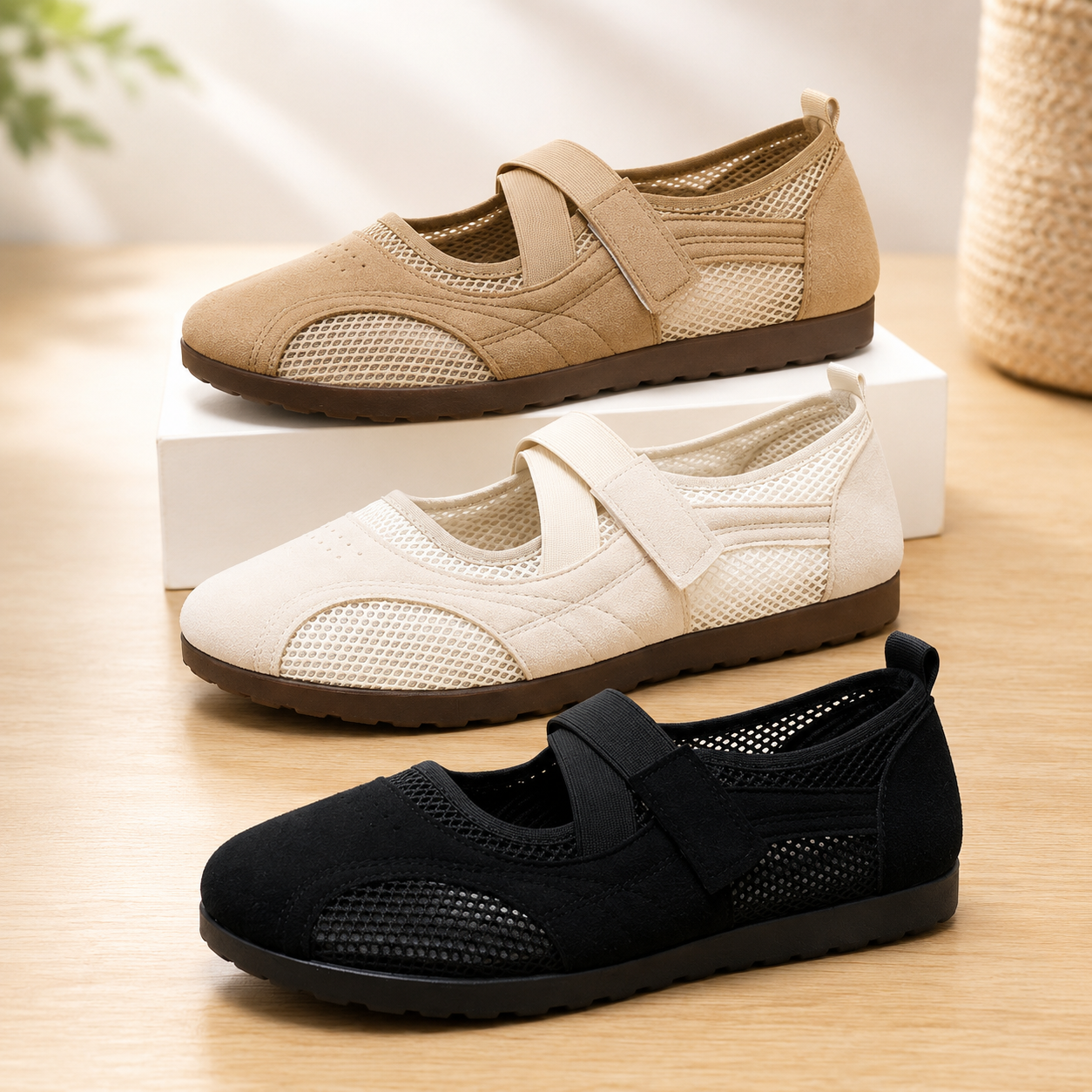 [36-41]👟Zapatillas casuales de malla para mujer, verano 2026, elegantes, cómodas y transpirables ✨