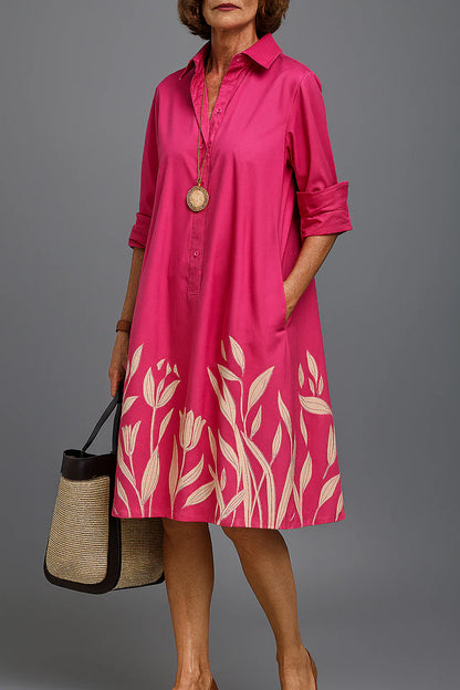 Naomi | Vestido midi cuidado y estiloso