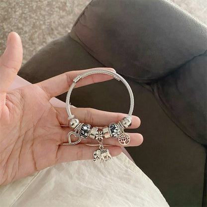 【Oferta por tiempo limitado】 💖✨Pulsera ajustable atrapasueños de plata 925