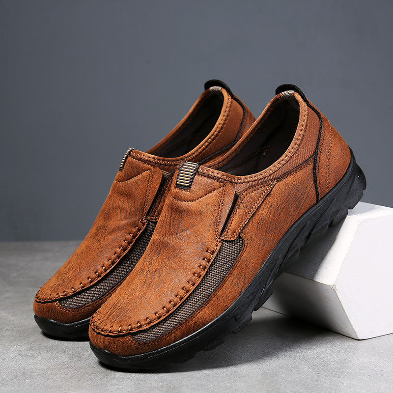 👞 Zapatos casuales de negocios para hombre (tallas grandes) | Estilo británico elegante y transpirable ✨