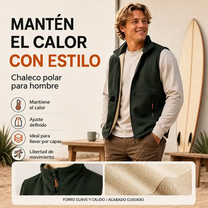 【M-4XL】❄️💕 Chaleco unisex cálido de invierno con forro polar