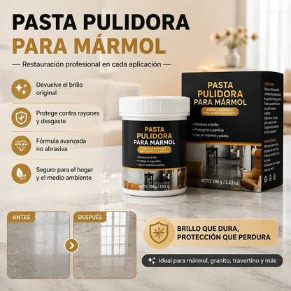 🥳 🔥Compra 1 y llévate 1 gratis!✨ Pasta pulidora de mármol – elimina arañazos, restaura el brillo y protege la superficie en solo 2 minutos 🛡️